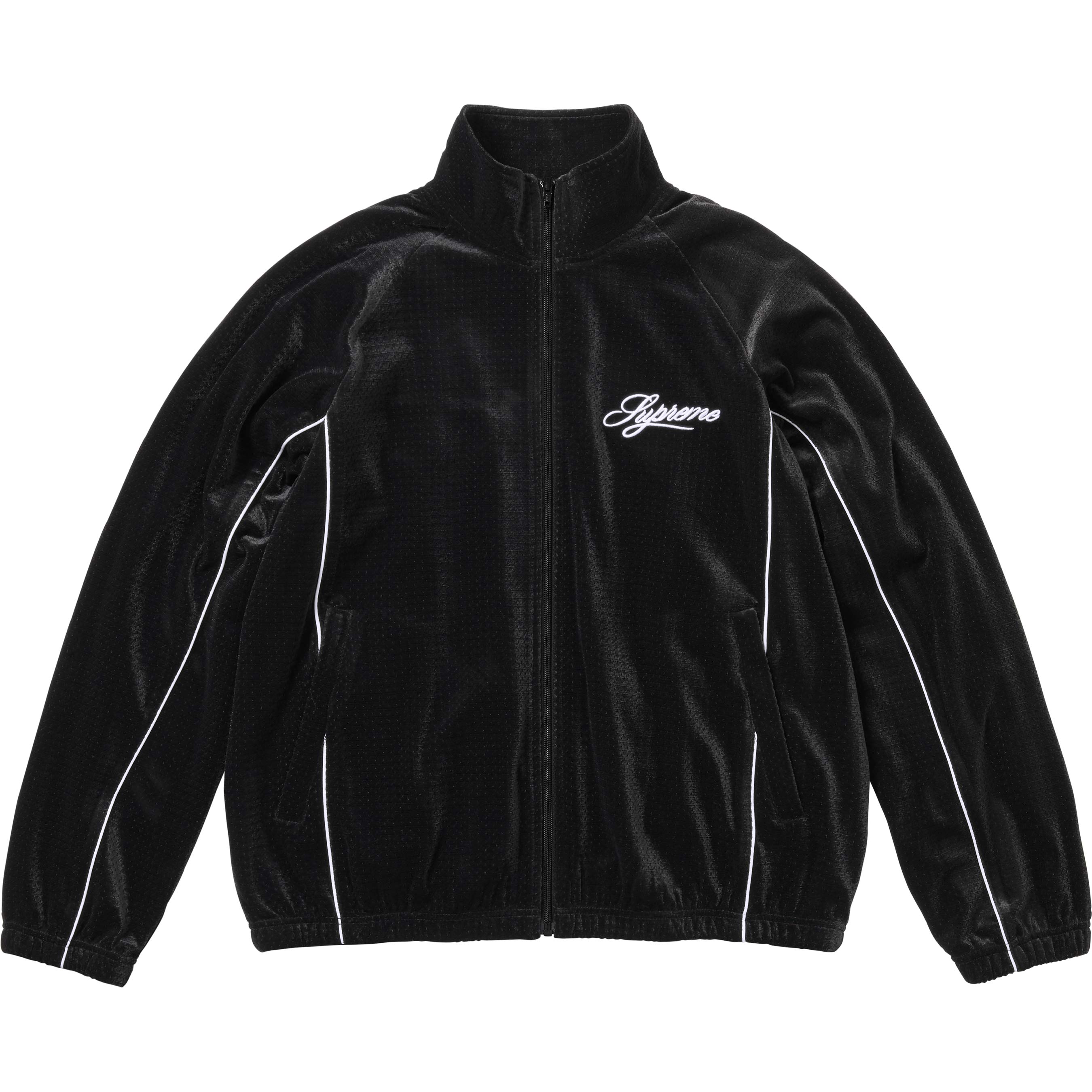 Velour Mesh Track Jacket view 6